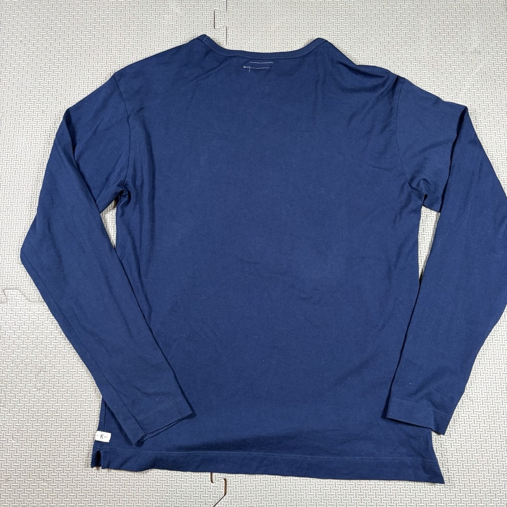 Knickerbocker NYC Shirt Pullover Crewneck Navy Basic Essential Mens Sz S Blue - Picture 3 of 8